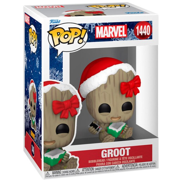Figura POP! 1440 Marvel Groot con regalo
