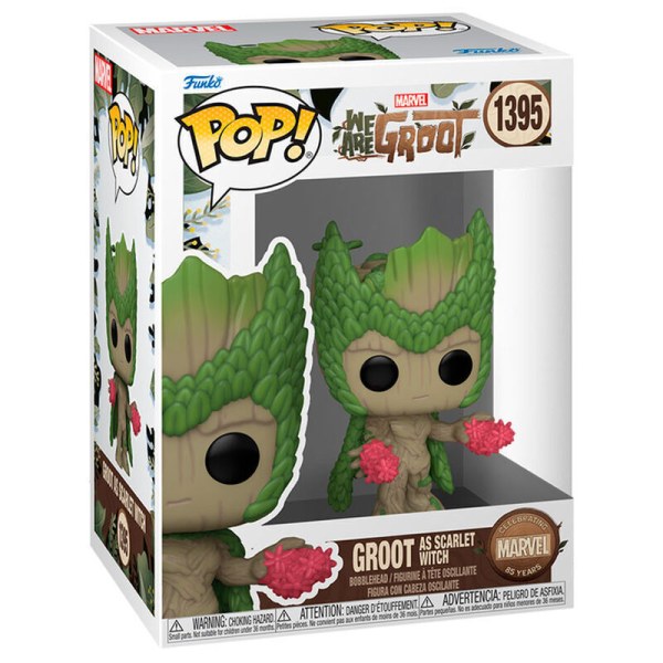 Figura POP! 1395 Marvel Somos Groot - Groot como La Bruja Escarlata