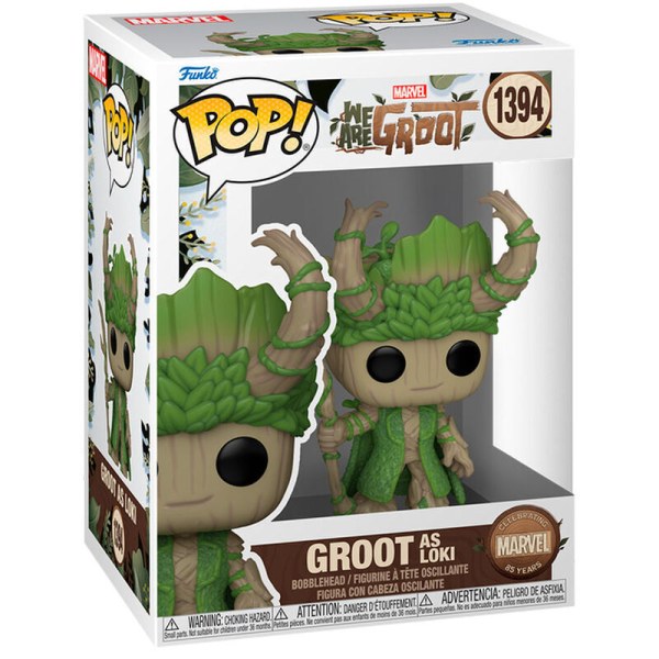 ¡POP! Figura 1394 Marvel Somos Groot - Groot como Loki