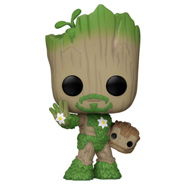 Figura POP! 1393 Marvel Somos Groot - Groot como Iron Man
