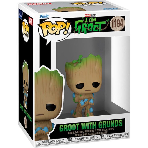Figura POP! 1194 Marvel Soy Groot - Groot con Grunds