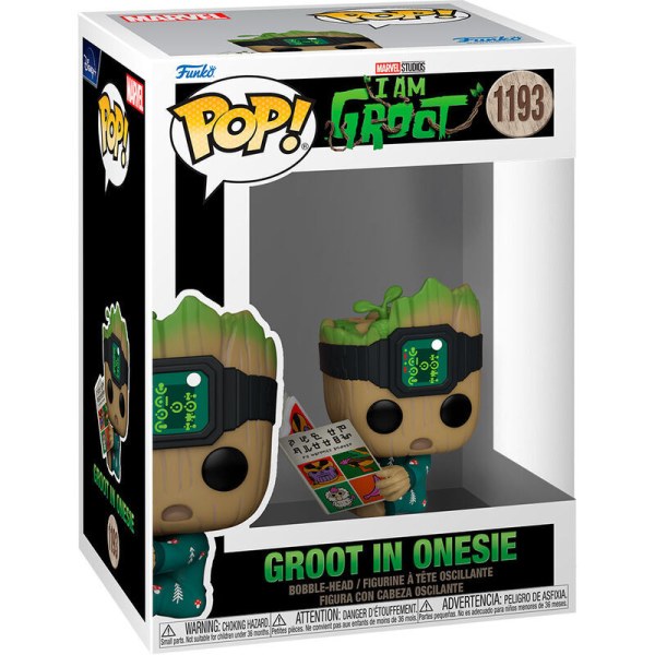 ¡POP! 1193 figura Marvel Soy Groot - Groot en Mono
