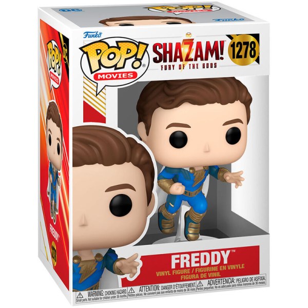 Figura POP! 1278 DC Comics ¡Shazam! ¡Shazam! La Furia de los Dioses Freddy