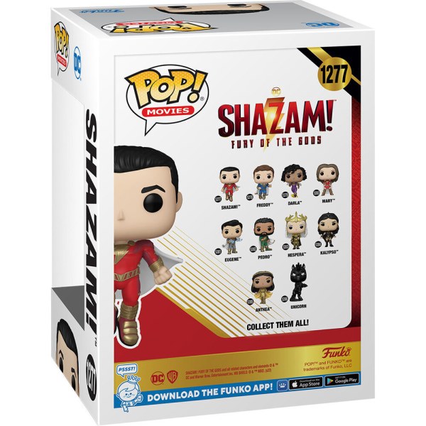 Figura POP! 1277 DC Comics ¡Shazam! La Furia de los Dioses Shazam