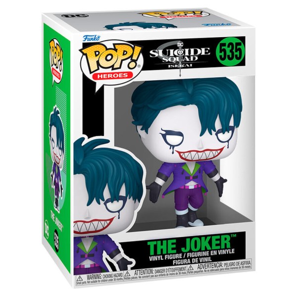Figura POP! 535 DC Comics Escuadrón Suicida Isekai El Joker