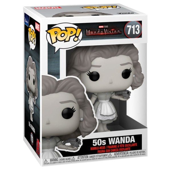 Figura POP! 713 Marvel WandaVision Wanda 50s