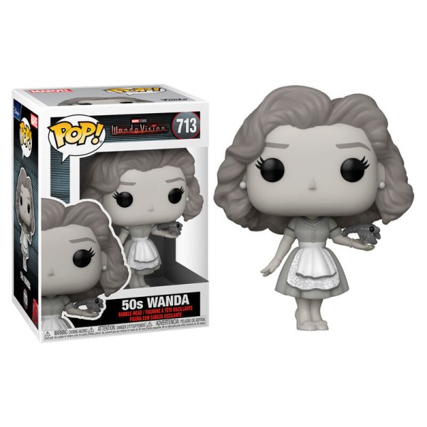 Figura POP! 713 Marvel WandaVision Wanda 50s