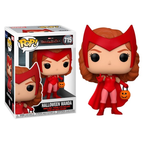 Figura POP! 715 Marvel WandaVision Wanda Halloween