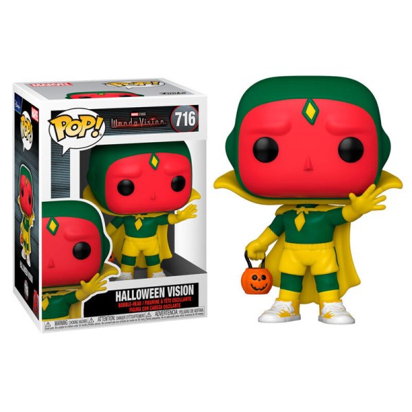 Figura POP! 716 Marvel WandaVision Vision Halloween