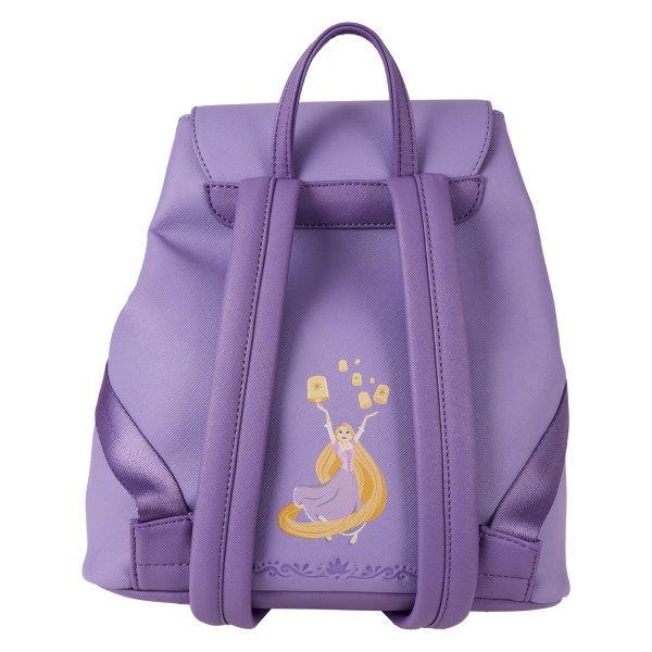 Mini Mochila con cordón linterna Enredados - DISNEY LOUNGEFLY