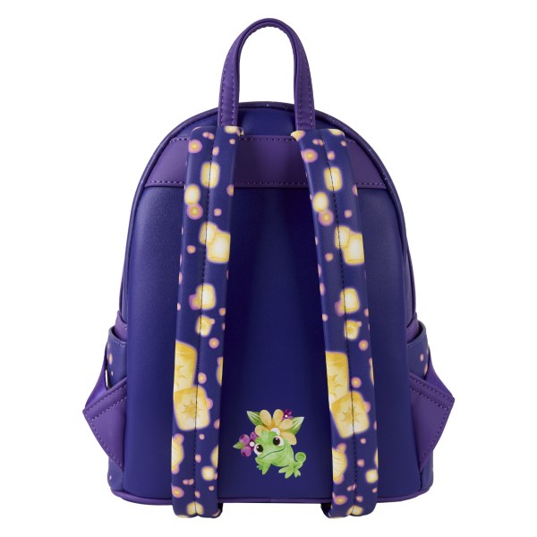 mini mochila con linterna de Enredados - DISNEY LOUNGEFLY