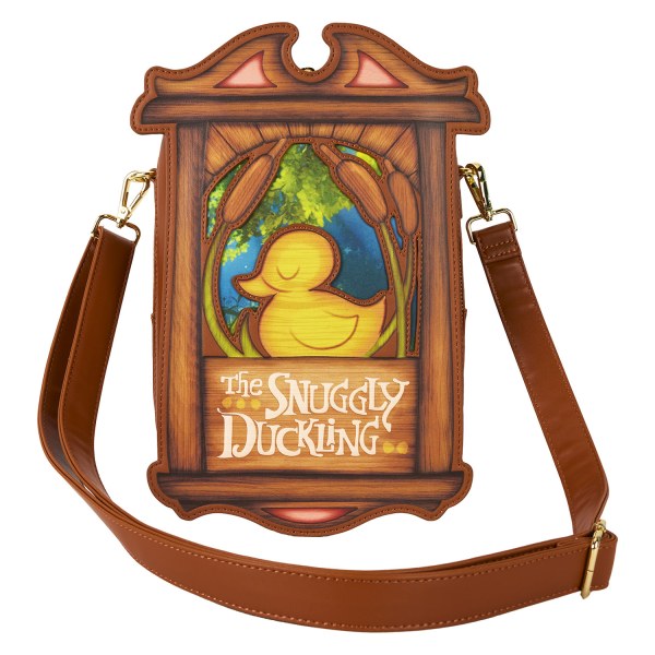 Bolso bandolera con el patito mimoso de Enredados - DISNEY LOUNGEFLY