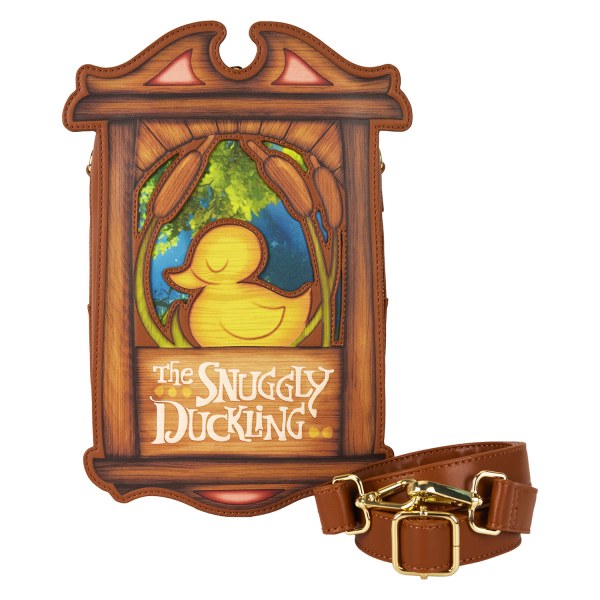Bolso bandolera con el patito mimoso de Enredados - DISNEY LOUNGEFLY