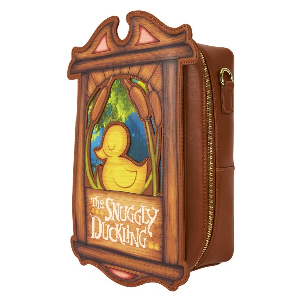 Bolso bandolera con el patito mimoso de Enredados - DISNEY LOUNGEFLY