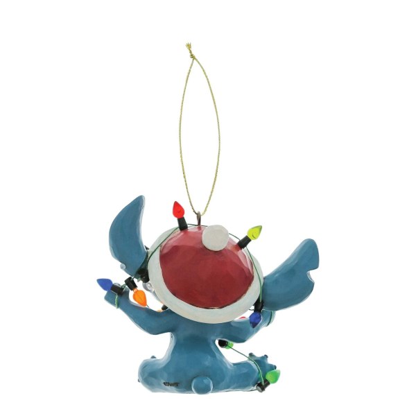Stitch envuelto en luces Navidad - Adorno colgante - DISNEY TRADITIONS