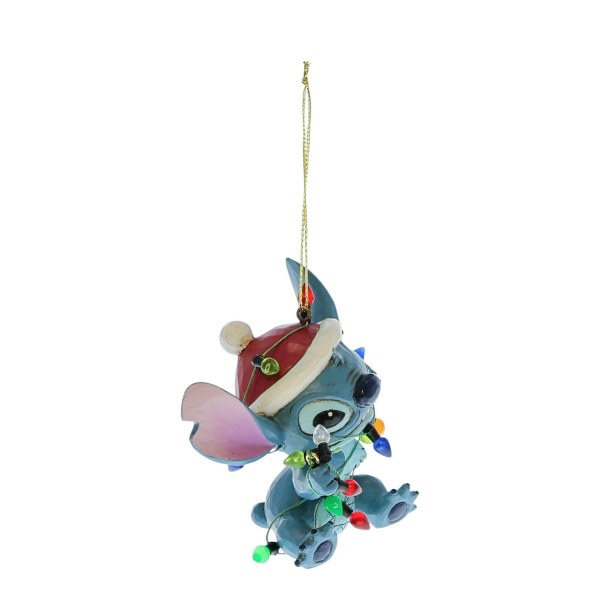 Stitch envuelto en luces Navidad - Adorno colgante - DISNEY TRADITIONS