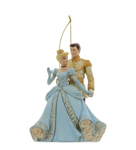 Adorno colgante de CENICIENTA y el Príncipe - DISNEY TRADITIONS