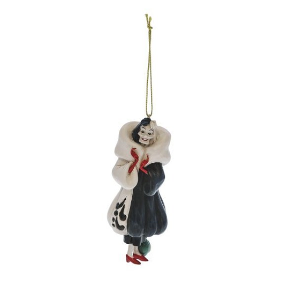 Adorno colgante de Cruella - DISNEY TRADITIONS