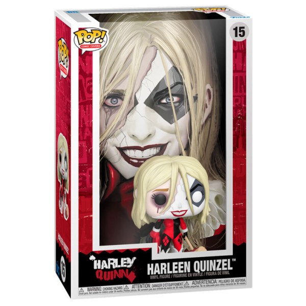 POP! 15 figuras Portada del cómic DC Comic Harley Quinn Harleen Quinzel