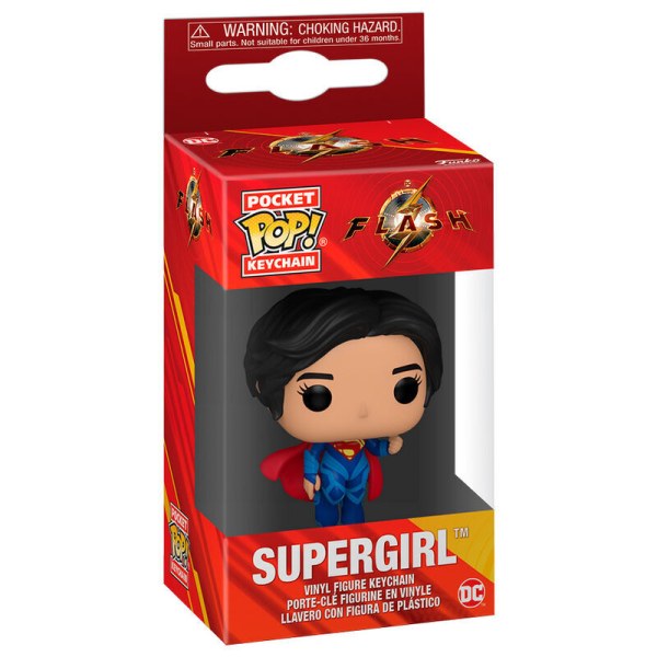 Llavero POP de bolsillo DC Comics The Flash Supregirl