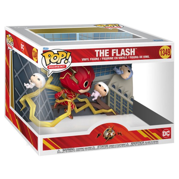 Figura POP! 1349 Momento DC Comics El rescate del bebé de Flash