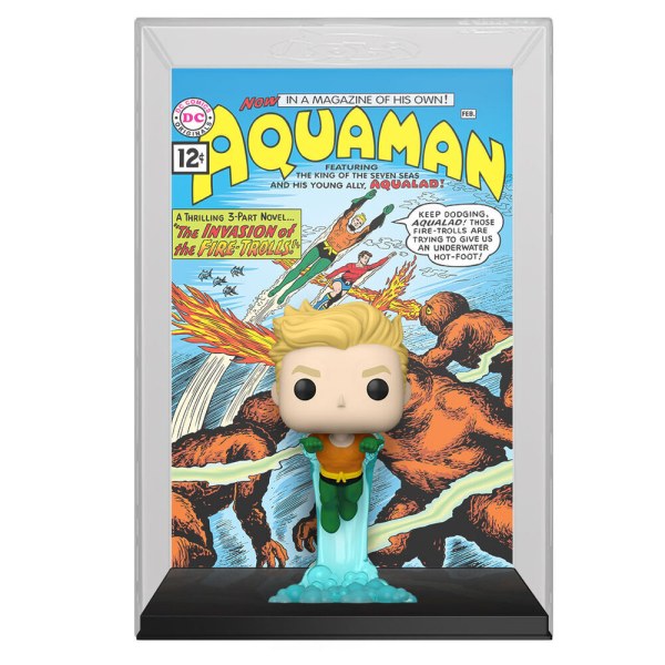 Figura POP! 13 de la portada del cómic DC Comics Aquaman