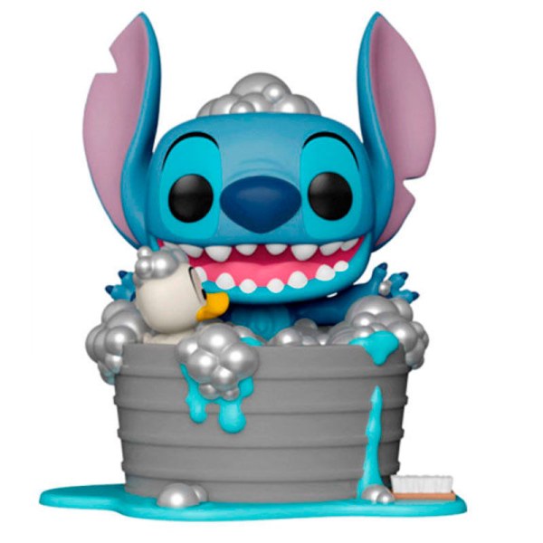 Figura POP! 1252 Deluxe Disney Lilo & Stitch - Stitch en la bañera Exclusivo