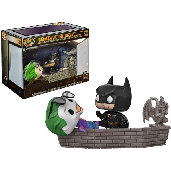 Figura POP! 280 DC Comics Batman 80.º aniversario Batman y Joker 1989