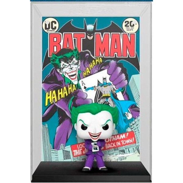 Figura POP! 07 Portada del cómic Batman El Joker Exclusiva