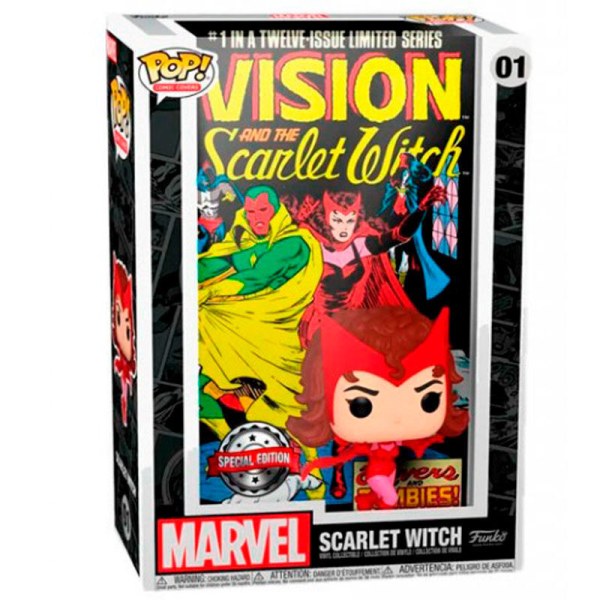 Figura POP! 01 Marvel Scarlet La Bruja Exclusiva