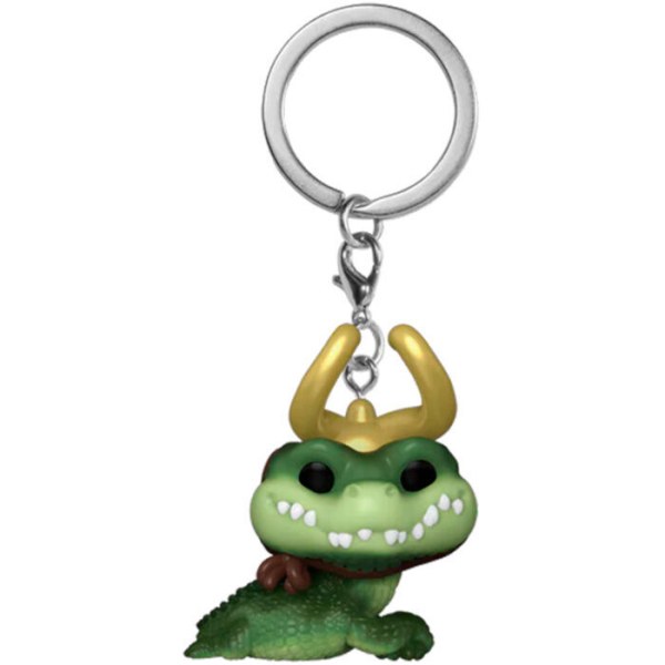 Llavero POP de bolsillo Marvel Loki Caimán Loki