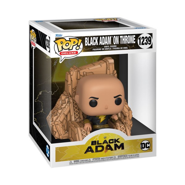 Figura POP! 1239 DC Comics Black Adam - Black Adam en el Trono