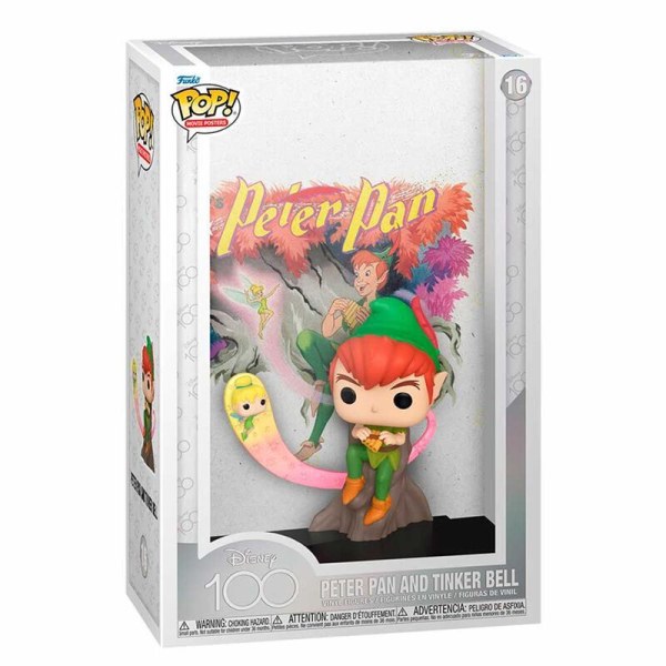 POP! de 16 figuras Disney Peter Pan - Peter Pan y Campanilla