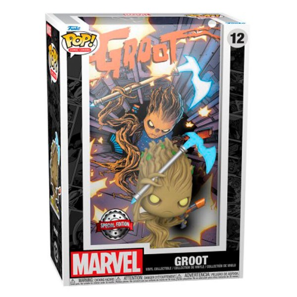 POP! 12 figuras Comic Cover Marvel Groot Exclusivo