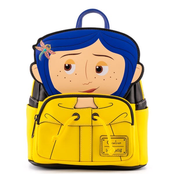 mochilas Loungefly Laika Coraline Worlds de 26 cm