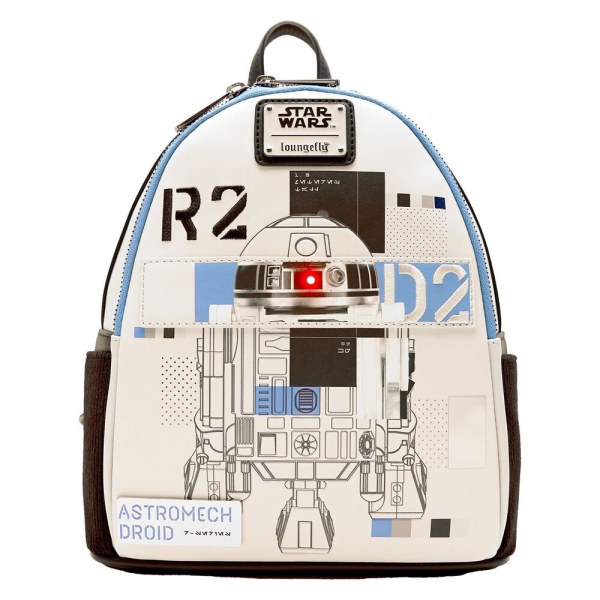 mochilas Loungefly Star Wars R2-D2 de 26 cm