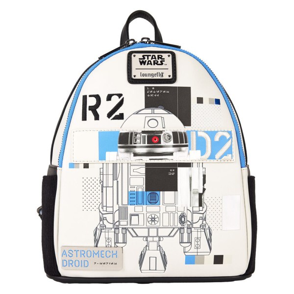 mochilas Loungefly Star Wars R2-D2 de 26 cm