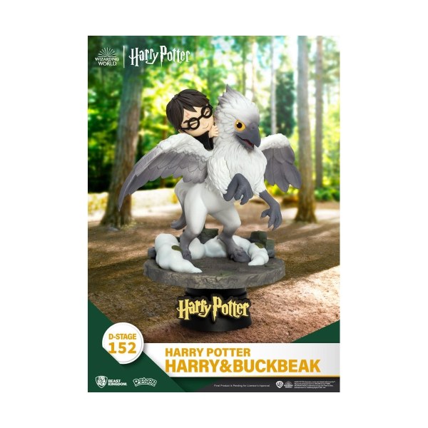 Diorama de Harry Potter PVC D-Stage Harry y Buckbeak 16 cm