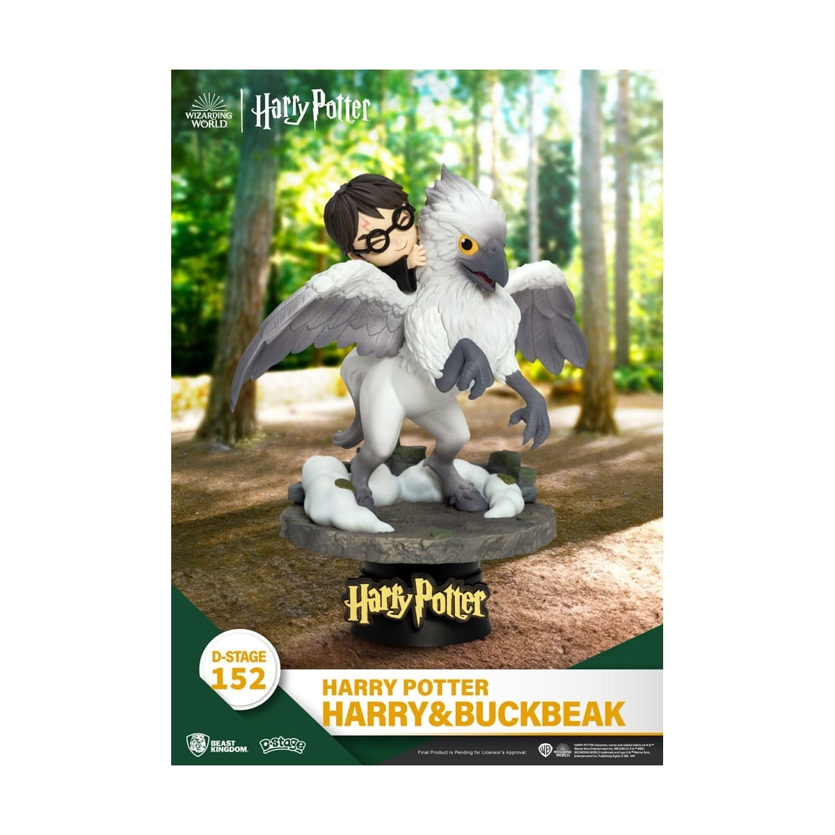 Diorama de Harry Potter PVC D-Stage Harry y Buckbeak 16 cm