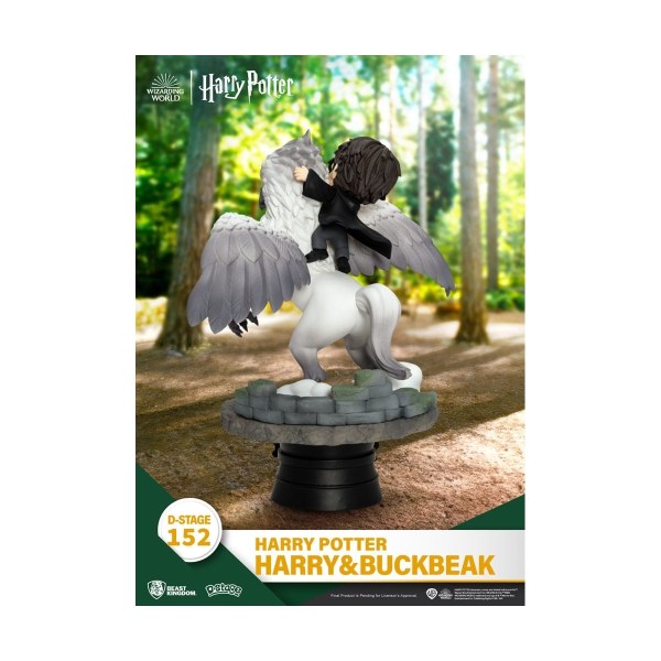 Diorama de Harry Potter PVC D-Stage Harry y Buckbeak 16 cm