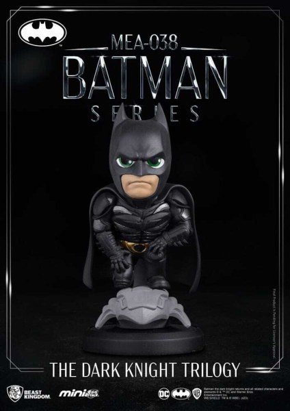 Figura de Batman de la trilogía del Caballero Oscuro de DC Comics Mini Egg Attack de 8 cm