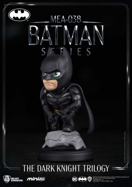 Figura de Batman de la trilogía del Caballero Oscuro de DC Comics Mini Egg Attack de 8 cm