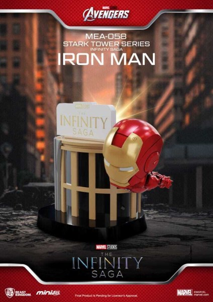 Figuras de la serie Marvel Mini Egg Attack The Infinity Saga Stark Tower, 12 cm (6)