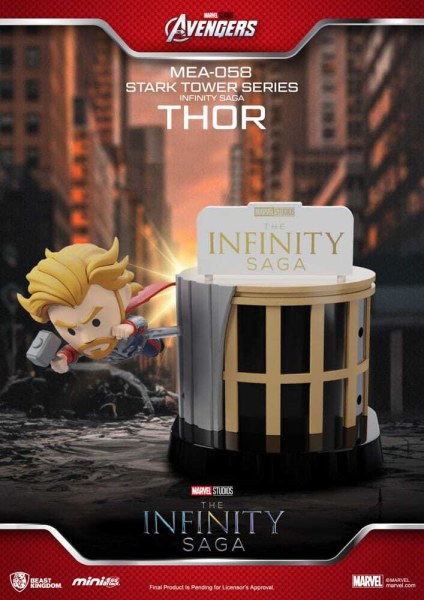 Figuras de la serie Marvel Mini Egg Attack The Infinity Saga Stark Tower, 12 cm (6)