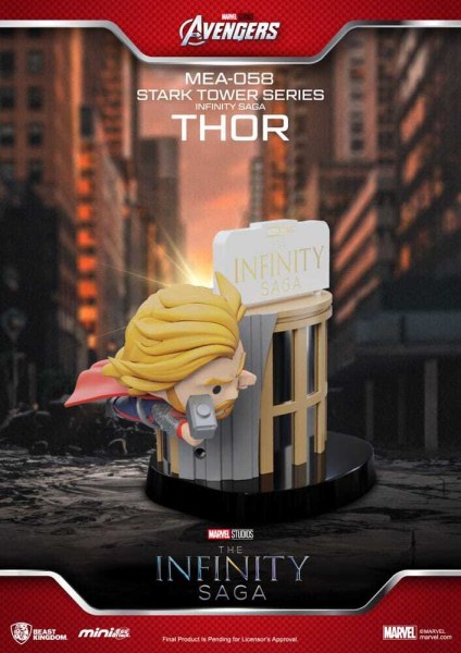 Figuras de la serie Marvel Mini Egg Attack The Infinity Saga Stark Tower, 12 cm (6)