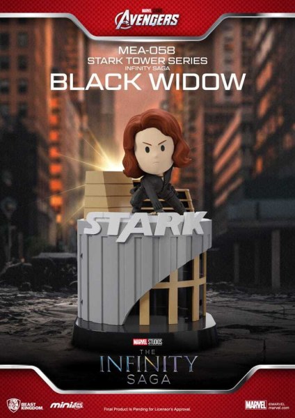 Figuras de la serie Marvel Mini Egg Attack The Infinity Saga Stark Tower, 12 cm (6)