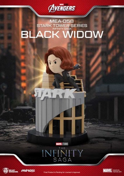 Figuras de la serie Marvel Mini Egg Attack The Infinity Saga Stark Tower, 12 cm (6)