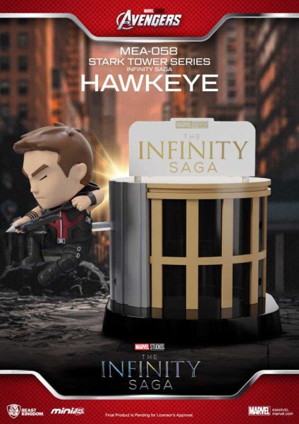 Figuras de la serie Marvel Mini Egg Attack The Infinity Saga Stark Tower, 12 cm (6)