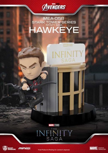 Figuras de la serie Marvel Mini Egg Attack The Infinity Saga Stark Tower, 12 cm (6)