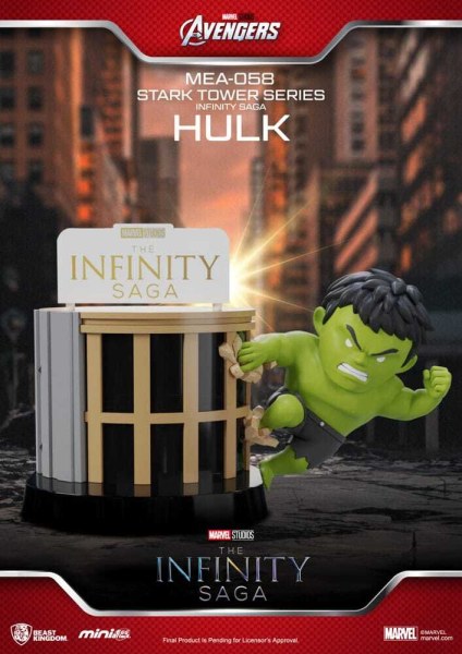 Figuras de la serie Marvel Mini Egg Attack The Infinity Saga Stark Tower, 12 cm (6)